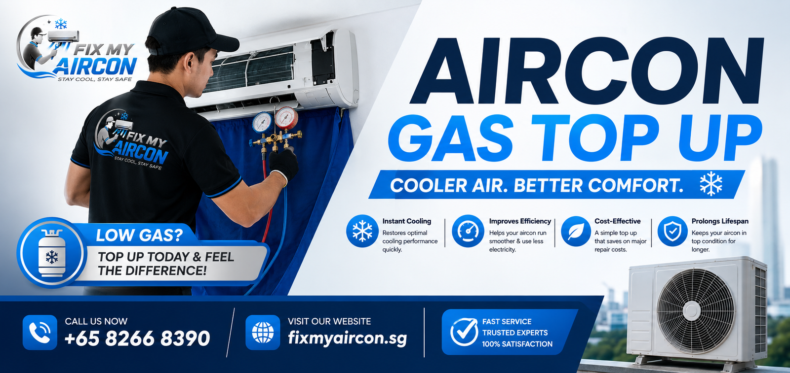How Do You Know If Your Aircon Needs a Gas Top Up