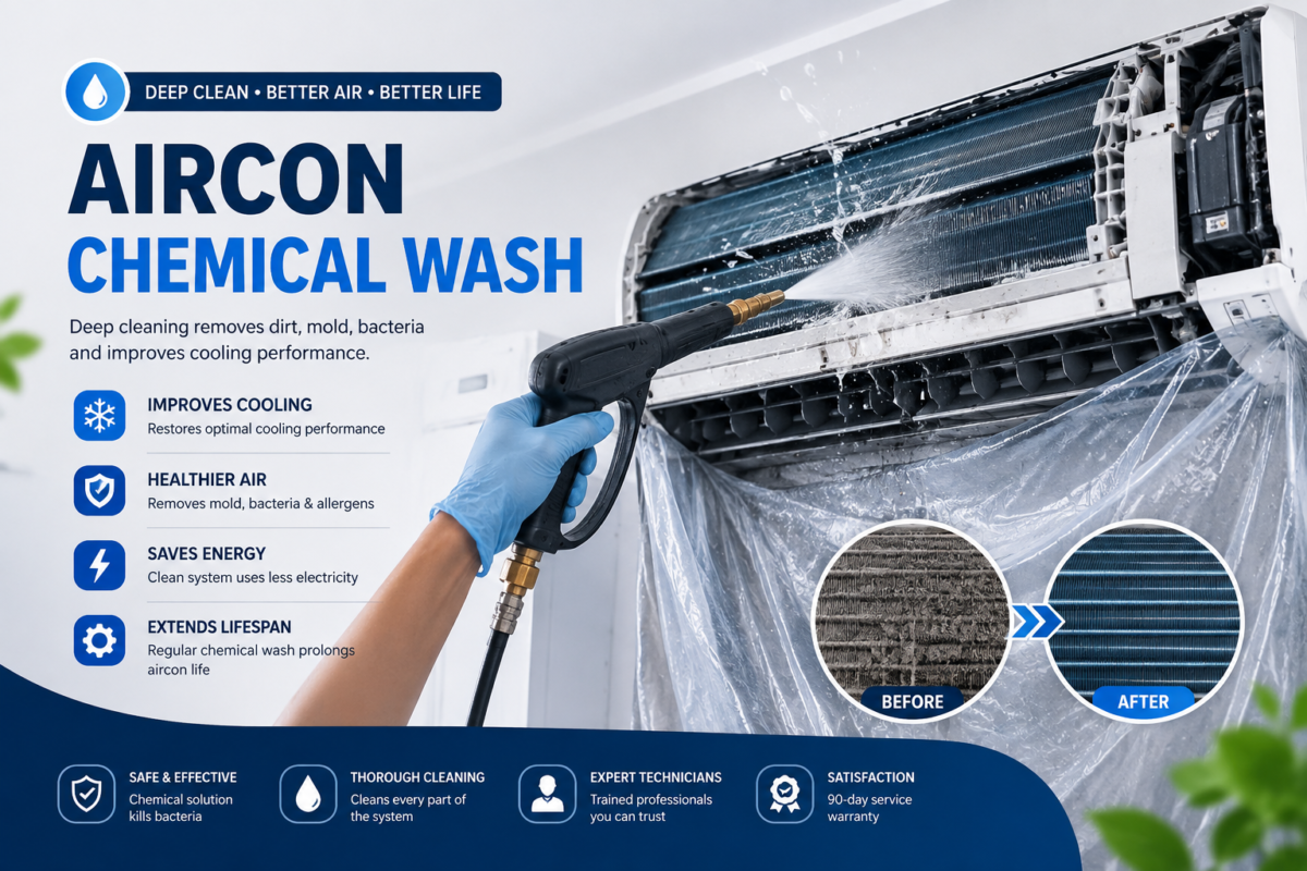 How Often Should You Do an Aircon Chemical Wash