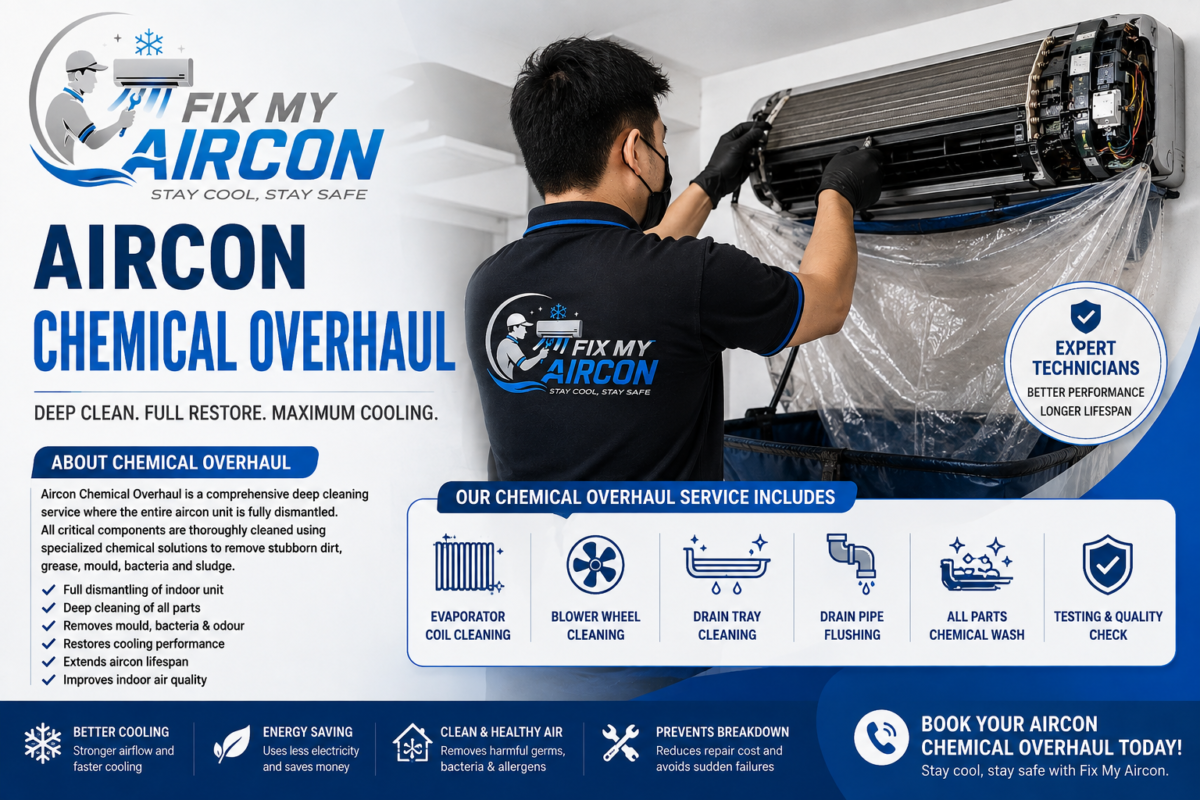 When Should I Get an Aircon Chemical Overhaul